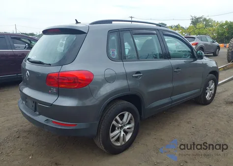 2016 Volkswagen Tiguan S from USA, damaged, VIN WVGBV7AX0GW514240